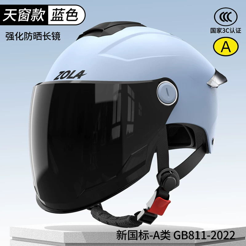 Importé - Casque Blindé Anti-Choc Protection Moto Velo