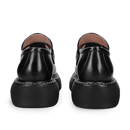 Importé - Chaussure Homme Mocassins Style Britannique A Semelle épaisse