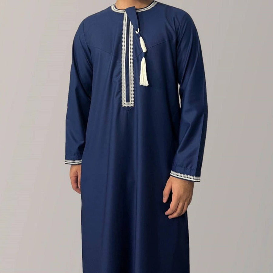 Importé - Boubou Homme Qamis Manches Longues