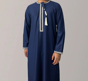 Importé - Boubou Homme Qamis Manches Longues