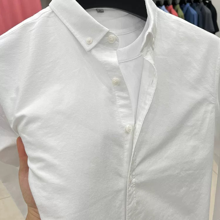 Importé - Chemise Homme Manches Longues Pur Coton
