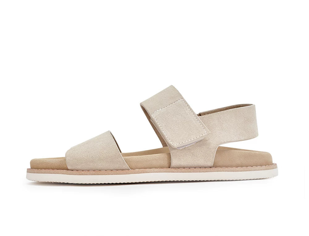 Importé - Chaussure Hommes Sandales Romaines Cuir Daim