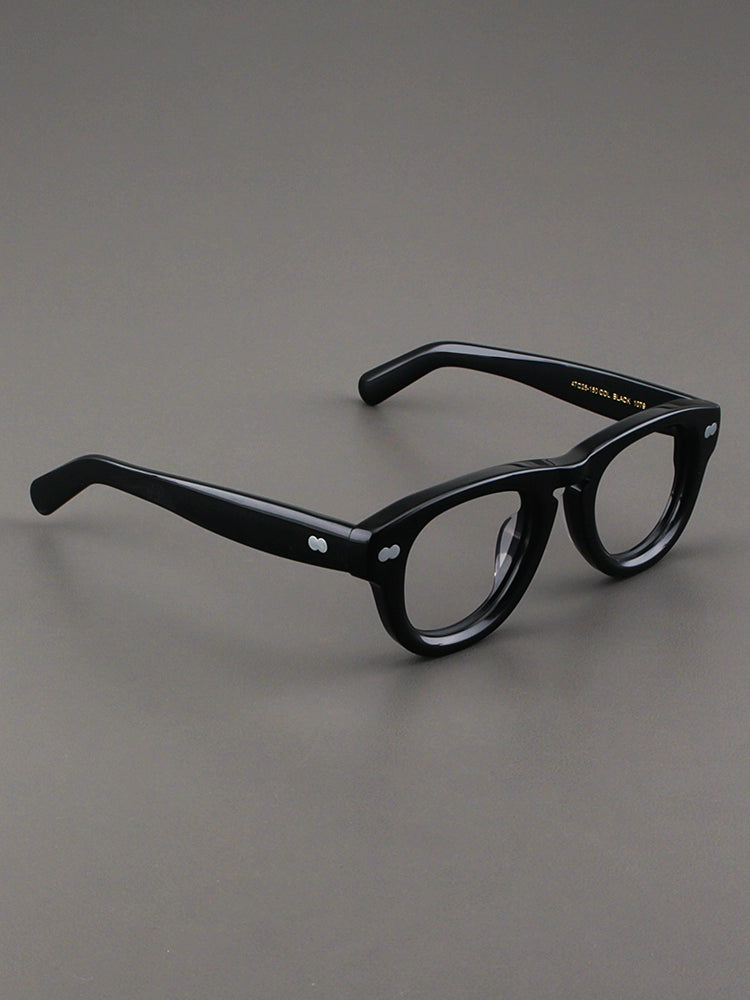 Importé – Monture Large Rétro Lunettes Mixtes