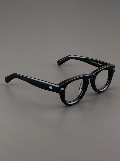 Importé – Monture Large Rétro Lunettes Mixtes