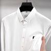 Importé - Chemise Homme Manches Longues Pur Coton