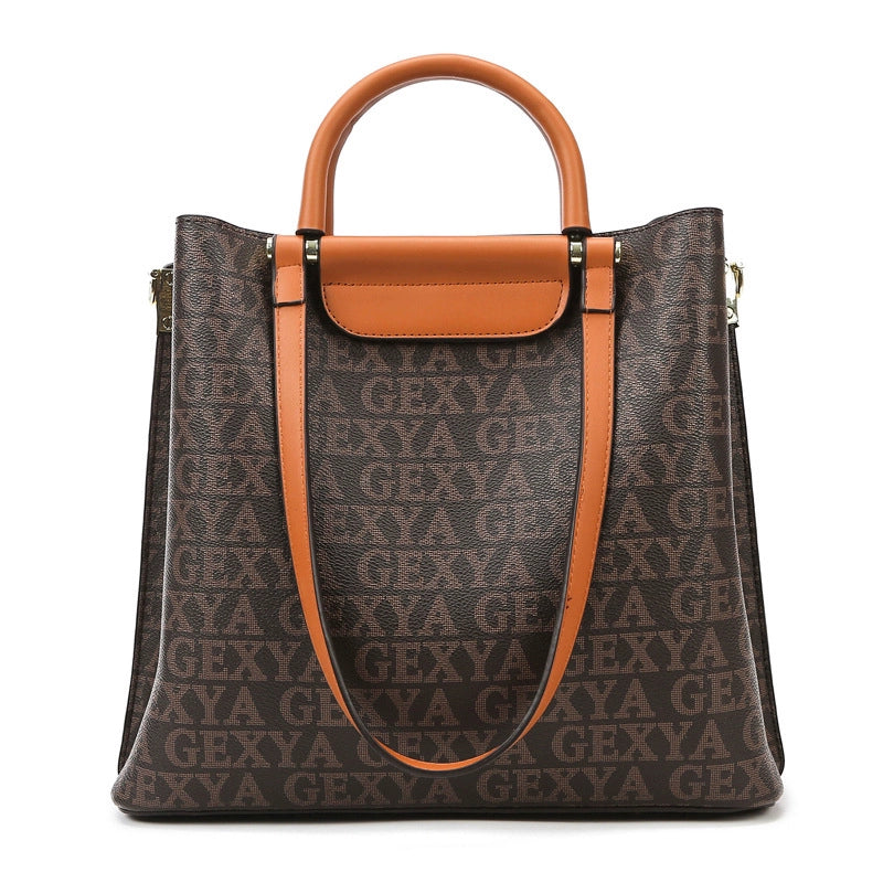 Importé - Sac À Mains Cuir Grande Capacité Tendance Femme