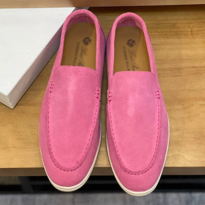 Importé - Chaussure Homme Moccasin Cuir Daim