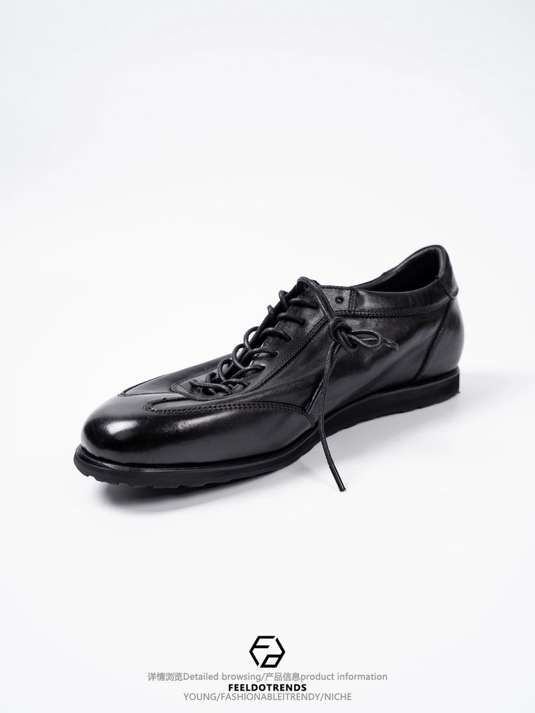 Importé - Chaussure Sport Sneakers Homme Cuir Véritable