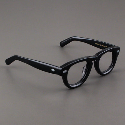 Importé – Monture Large Rétro Lunettes Mixtes