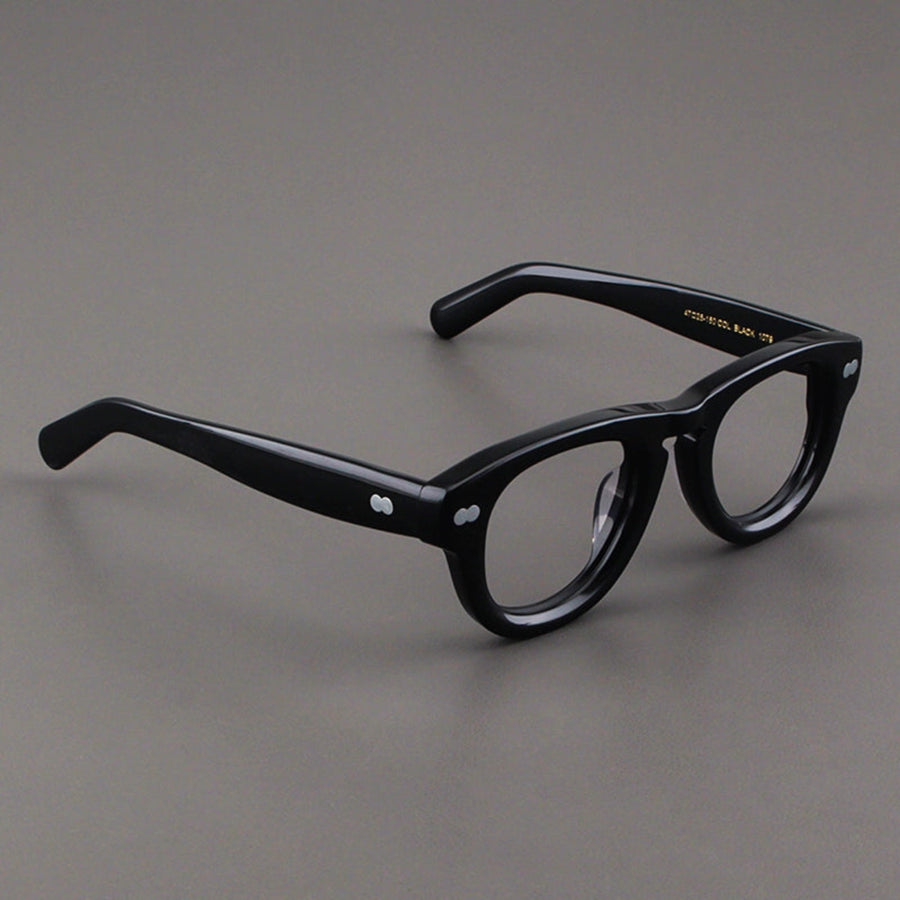 Importé – Monture Large Rétro Lunettes Mixtes