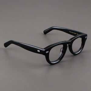 Importé – Monture Large Rétro Lunettes Mixtes