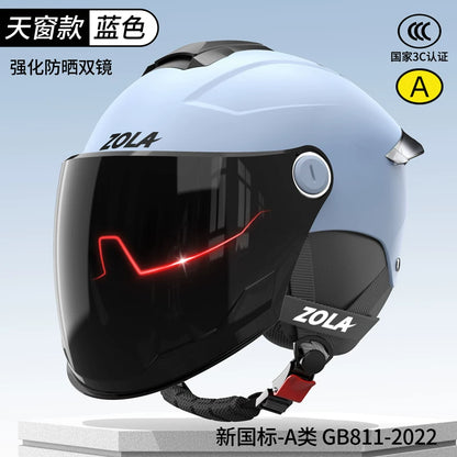 Importé - Casque Blindé Anti-Choc Protection Moto Velo