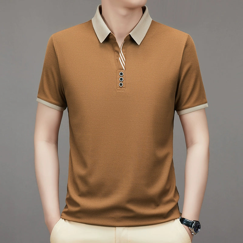 Importé - Polo Homme Coton Leger Manches Courtes