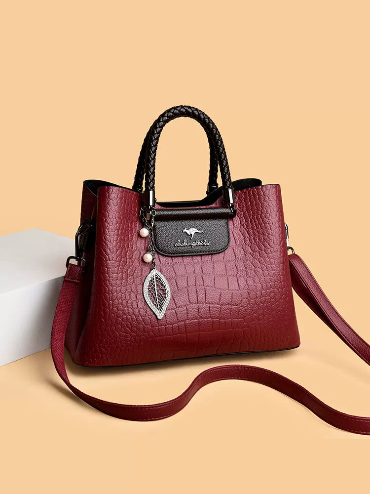 Importé - Sac À Mains Femme En Cuir PU A Motif Croco
