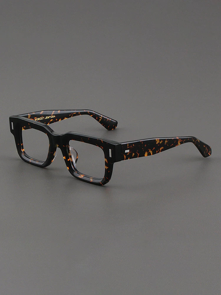 Importé – Monture Épaisse Style Rétro Lunettes Mixte