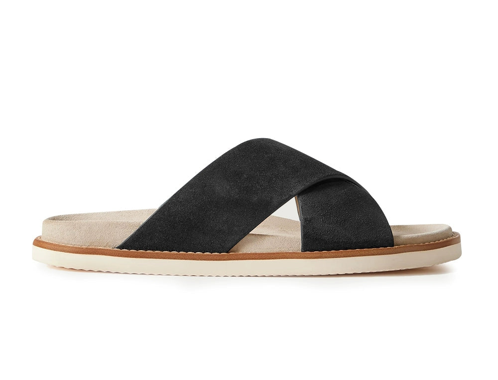 Importé - Chaussure Sandales Décontracté À Lanières En Daim