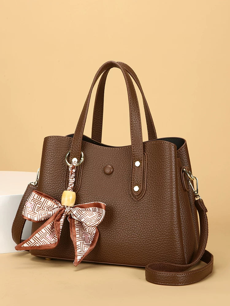 Importé - Sac À Mains Bandoulière Femme En Cuir