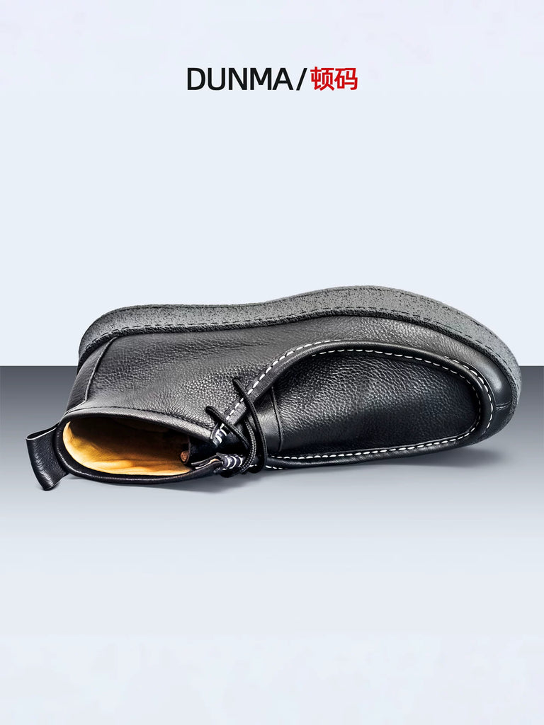 Importé - Chaussure Homme Sport Baskets Montantes Cuir