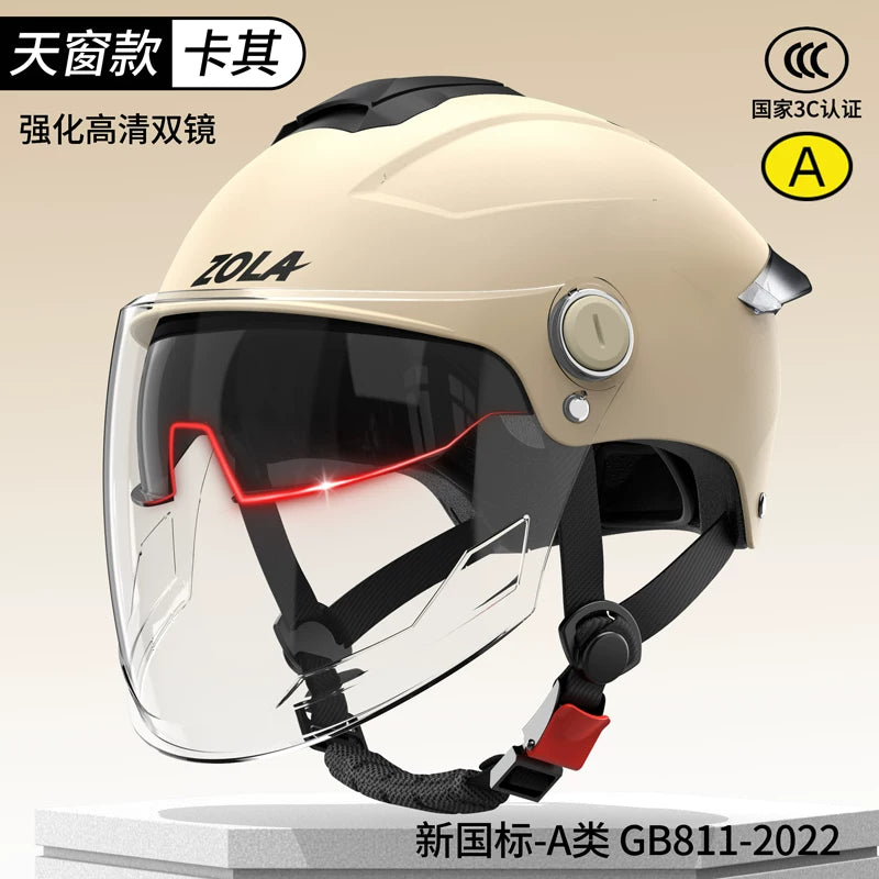 Importé - Casque Blindé Anti-Choc Protection Moto Velo