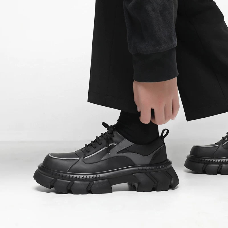 Importé - Chaussure Homme Derbies Semelle Crantée Cuir