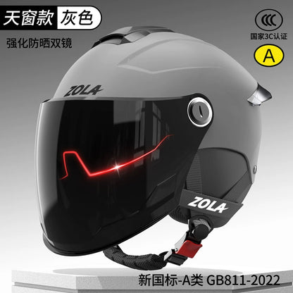 Importé - Casque Blindé Anti-Choc Protection Moto Velo
