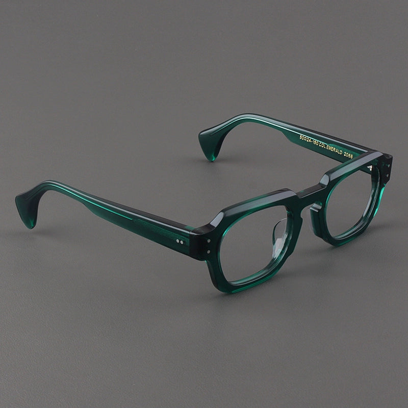 Importé – Monture Large Lunettes Rétro Mixte