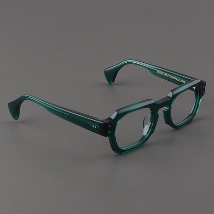 Importé – Monture Large Lunettes Rétro Mixte