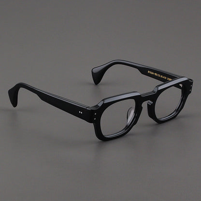 Importé – Monture Large Lunettes Rétro Mixte
