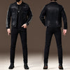 Importé - Ensemble Jacket Homme En Jean Slim Fit
