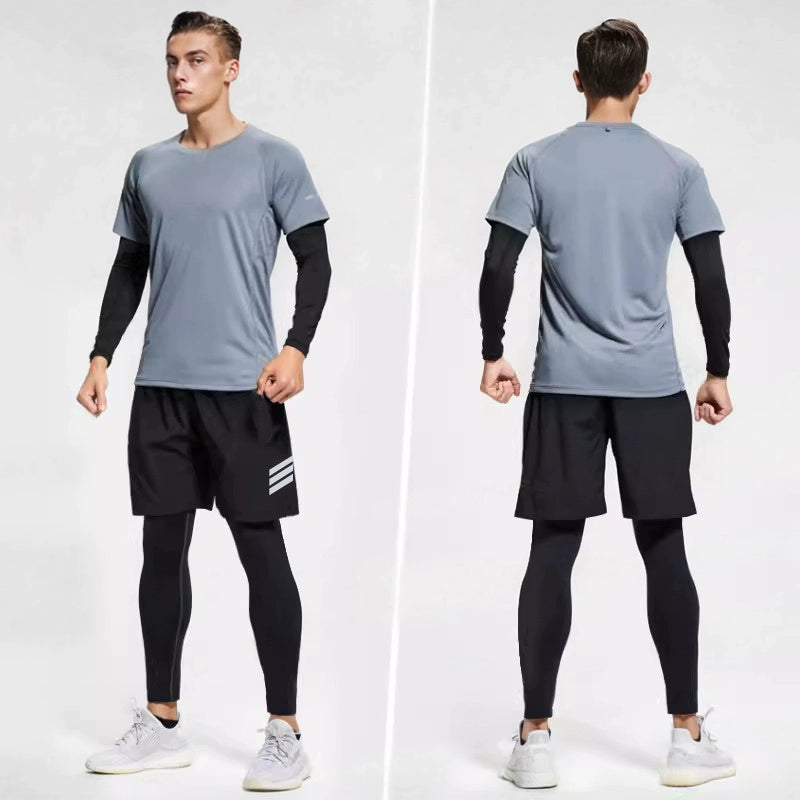 Importé - Ensemble jogging Homme 4 Pièces Fitness Sport