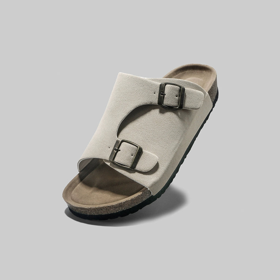 Importé - Sandale Homme Décontracté Pantoufles En Cuir
