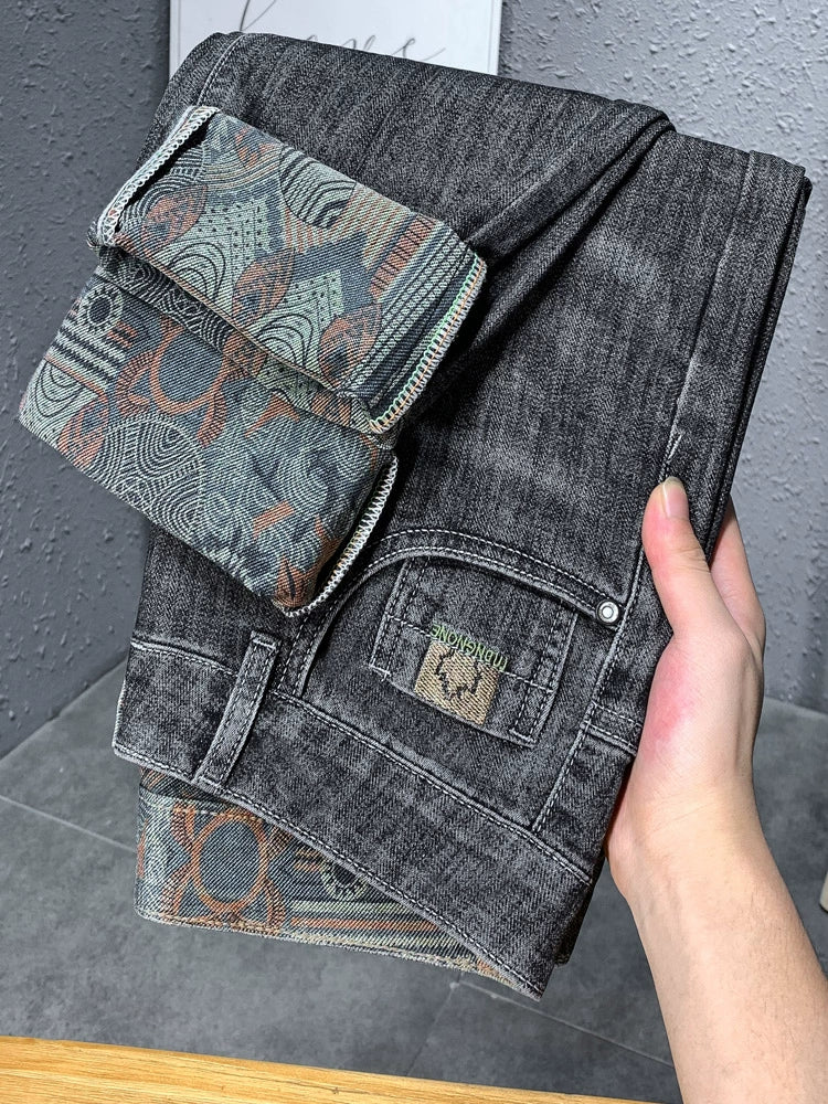 Importé - Pantalon Homme Jean Slim Coton Denim