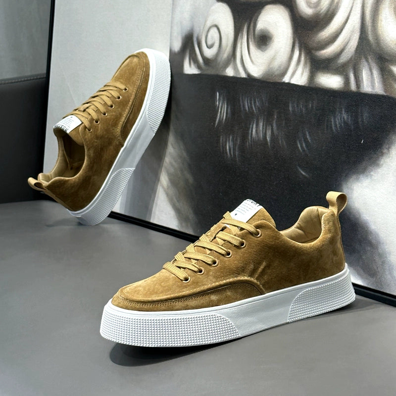 Importé - Chaussure Homme Cuir Nubuck Baskets Sport