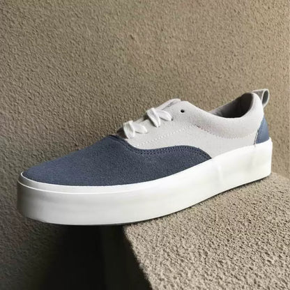 Importé - Chaussure Homme Sneakers à Lacets Color-block