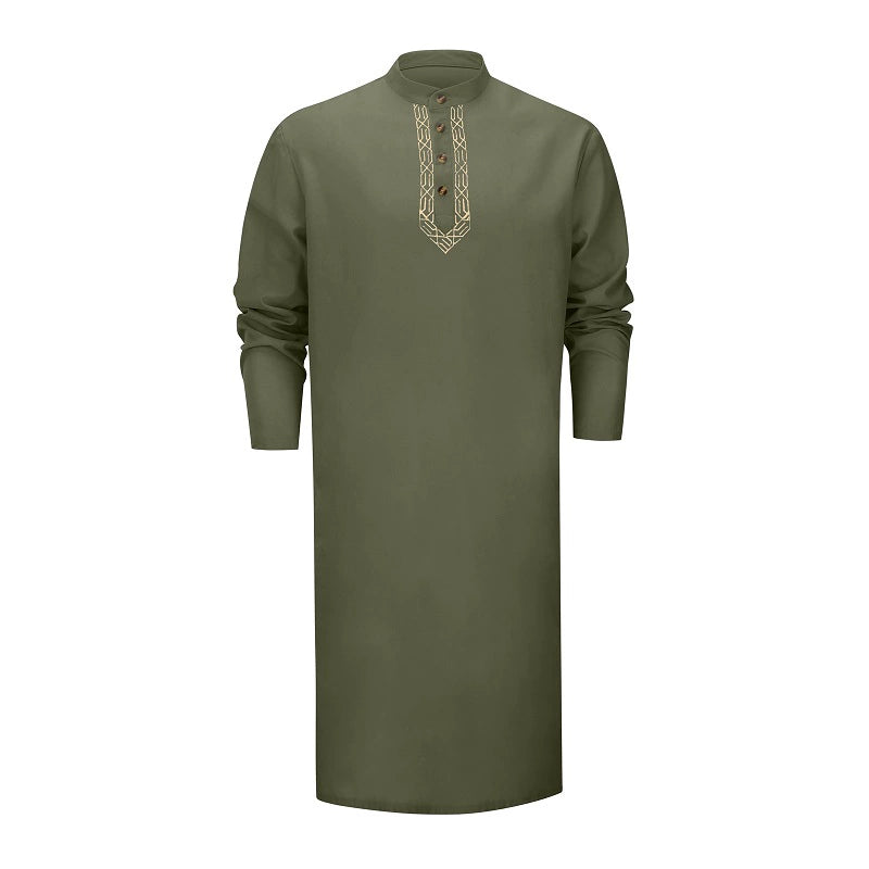 Importé - Haut Tunique Homme Shalwar Kameez Manches Longues