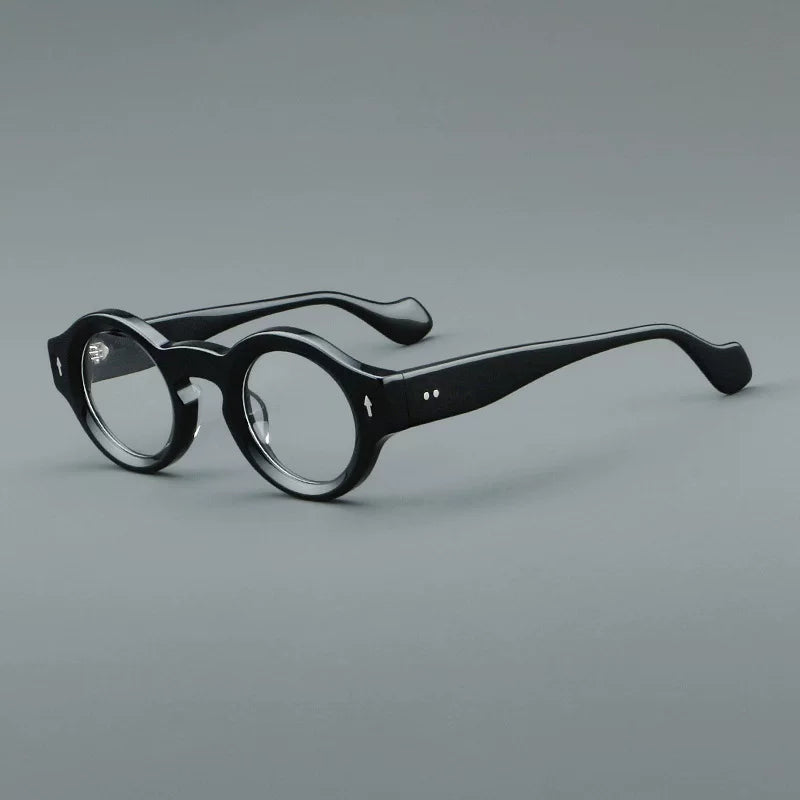 Importé – Monture Ronde Style Rétro Lunettes Mixte