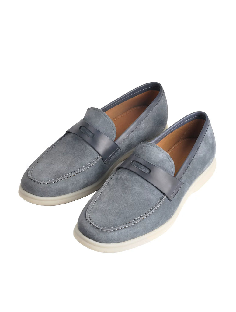 Importé - Chaussure Homme Moccasin Style Cuir Daim