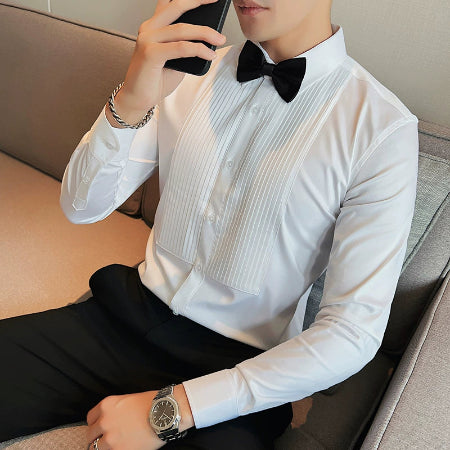Importé - Chemise Homme Décontractée Tendance Manches Longues