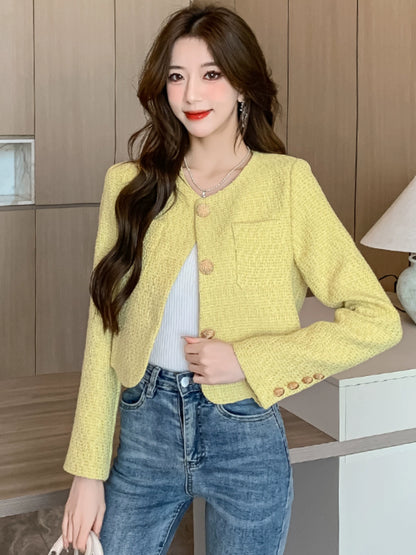 Importé - Veste Blazer Femme Slim Fit Tendance