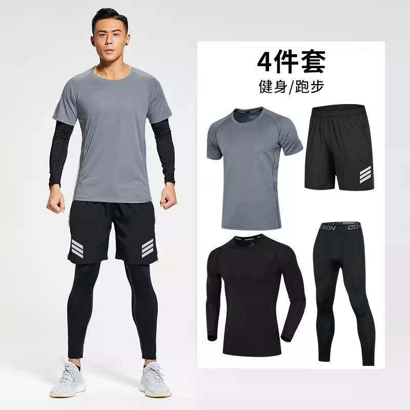 Importé - Ensemble jogging Homme 4 Pièces Fitness Sport