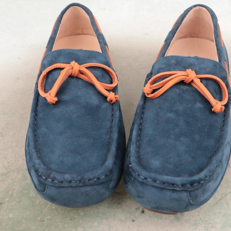 SOLDÉ - Mocassins Tod's Cuir Daim Bleu - RESTE 1
