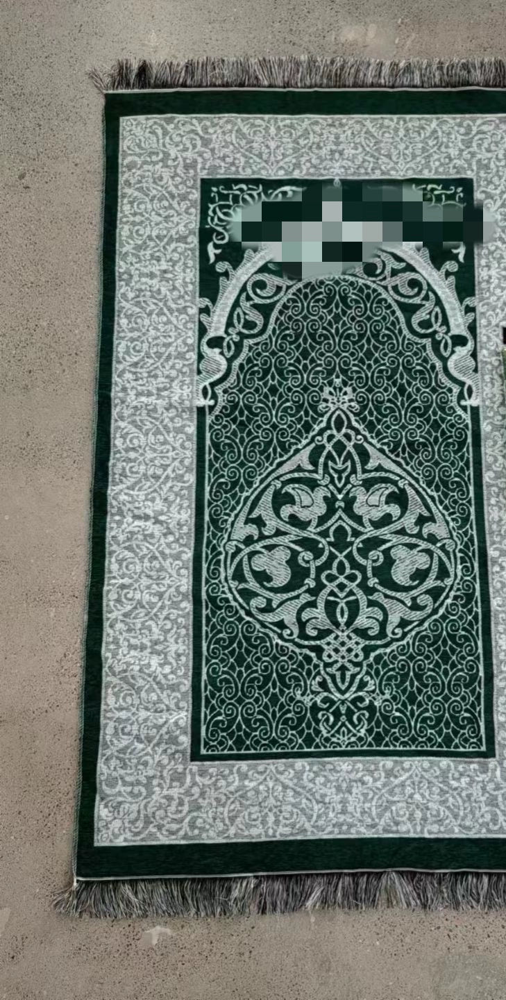 Importé -  Ensemble Coffret prière -Tapis + Chapelet