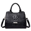 Importé - Sac À Bandoulière  En Cuir Femme Décontracté Motif Croco