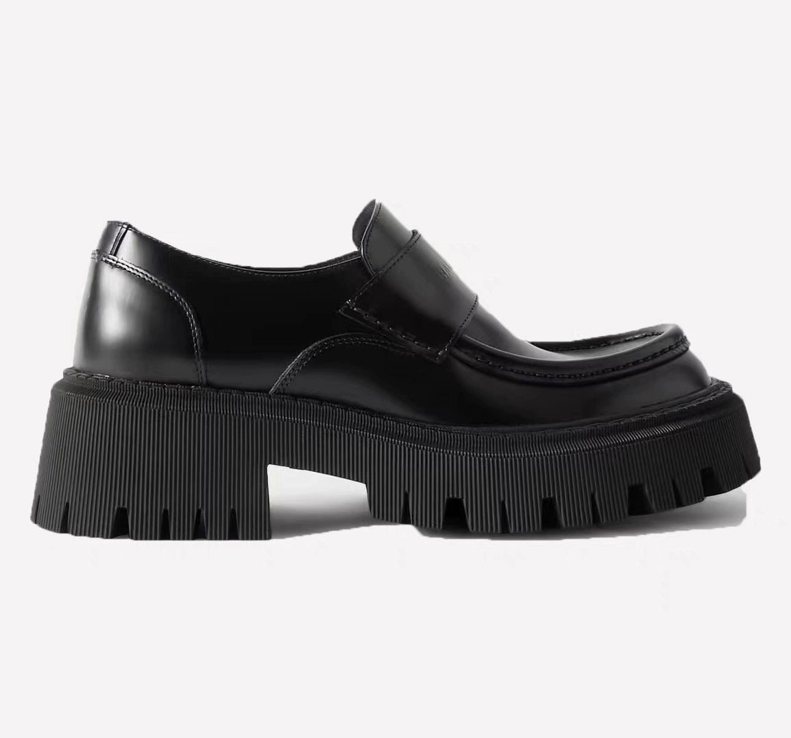 Importé - Chaussure Homme Mocassins Derby A Semelle épaisse