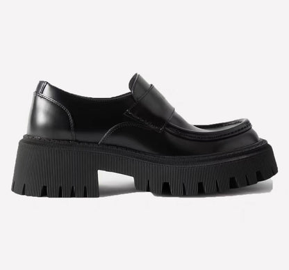 Importé - Chaussure Homme Mocassins Derby A Semelle épaisse