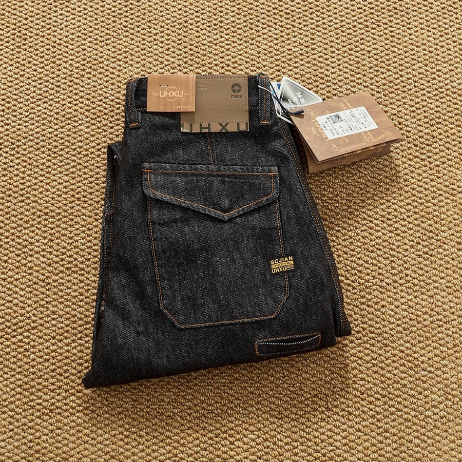Importé - Pantalon Jean Coton Homme Décontracté