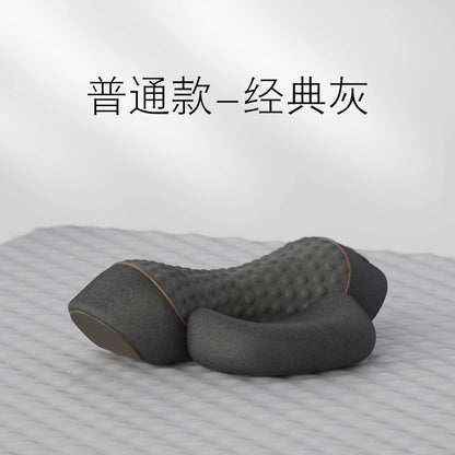 Importé - Oreiller Cervical Cylindrique Avec Thermothérapie Pour Soutenir La Colonne Vertébrale