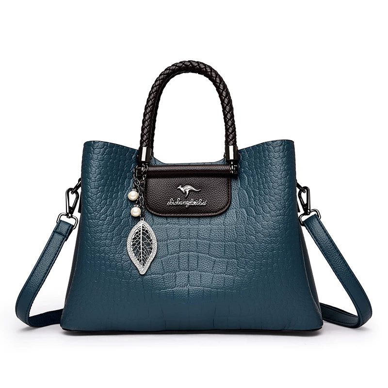 Importé - Sac À Mains Femme En Cuir PU A Motif Croco