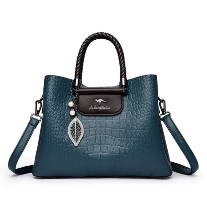 Importé - Sac À Mains Femme En Cuir PU A Motif Croco