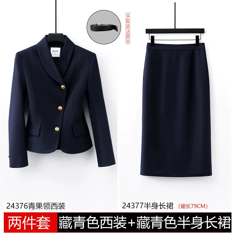 Importé - Ensemble Tailleur Femme 2-3 Pièces Slim Fit Premium